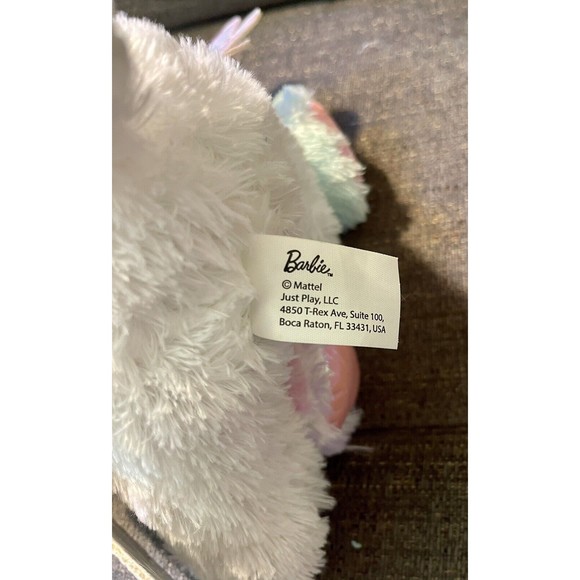 Mattel Barbie Dreamtopia Kiss Care Unicorn Plush Stuffed Toy Lights Sound WORKS - Picture 6 of 9